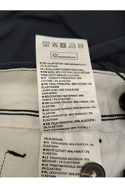 Marc O´Polo Pánské bavlněné chino kalhoty široké Vel. W34 L32 | Marc O´Polo | obrázek 5