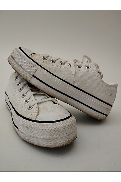 CONVERSE tenisky Chuck Taylor All Star Lift Ox Bílé Vel. 37.5 | CONVERSE | obrázek 4
