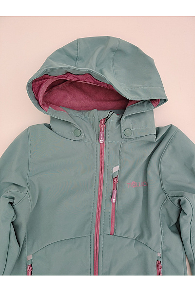 TROLLKIDS Dívčí softshellová outdoor bunda khaki | TROLLKIDS | obrázek 4