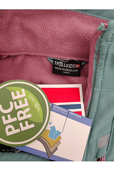 TROLLKIDS Dívčí softshellová outdoor bunda khaki | TROLLKIDS | obrázek 9