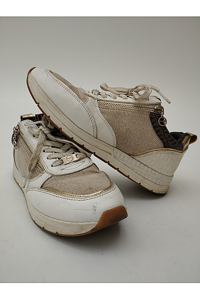 TAMARIS tenisky Etienne Aigner Monogram Sneakers Bílé Velikost 40 | TAMARIS | obrázek 4