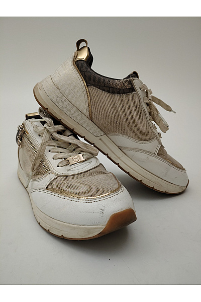 TAMARIS tenisky Etienne Aigner Monogram Sneakers Bílé Velikost 40 | TAMARIS | obrázek 5