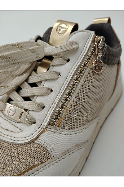 TAMARIS tenisky Etienne Aigner Monogram Sneakers Bílé Velikost 40 | TAMARIS | obrázek 7