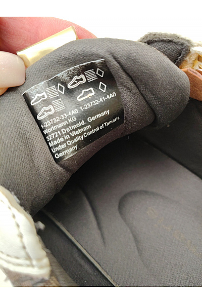 TAMARIS tenisky Etienne Aigner Monogram Sneakers Bílé Velikost 40 | TAMARIS | obrázek 9