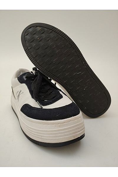 Calvin Klein tenisky Jeans Vulcanized Flatform Černobílé Vel. EU 41 | Calvin Klein | obrázek 4
