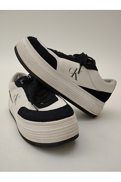 Calvin Klein tenisky Jeans Vulcanized Flatform Černobílé Vel. EU 41 | Calvin Klein | obrázek 5