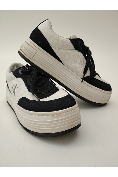 Calvin Klein tenisky Jeans Vulcanized Flatform Černobílé Vel. EU 41 | Calvin Klein | obrázek 6
