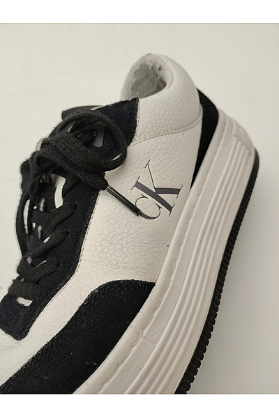 Calvin Klein tenisky Jeans Vulcanized Flatform Černobílé Vel. EU 41 | Calvin Klein | obrázek 8