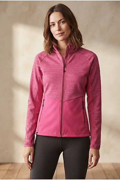 MAC Růžová Sportovní Funkční Outdoorová Bunda Se Zipem Velikost DE 44