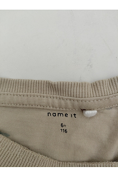 Name It Bavlněné chlapecké tričko khaki s potiskem safari Vel. EU 116 | Name It | obrázek 7