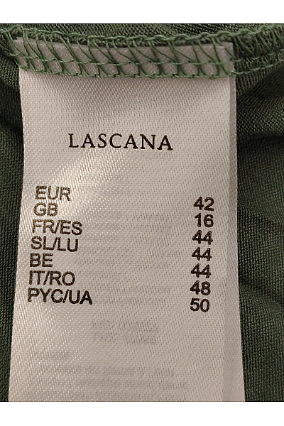 Lasca Khaki zavinovací midi šaty s páskem Vel. EU 42 | Lasca | obrázek 4