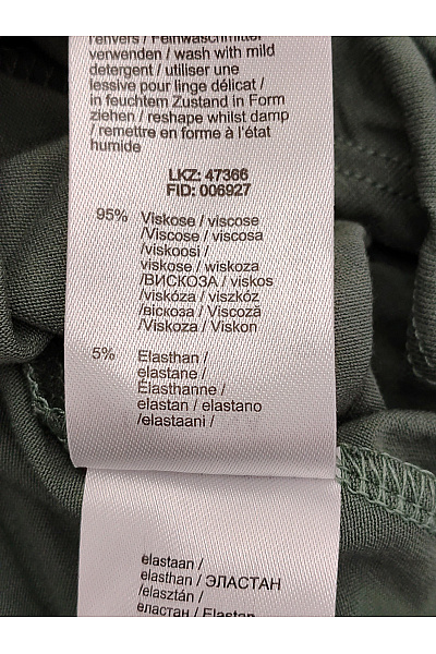 Lasca Khaki zavinovací midi šaty s páskem Vel. EU 42 | Lasca | obrázek 5