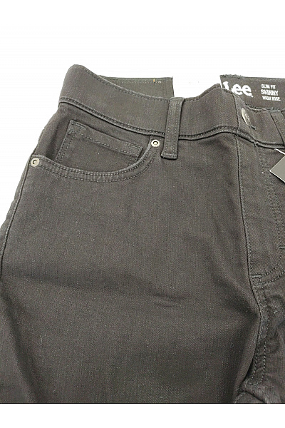 Lee Dámské černé bavlněné skinny džíny s vysokým pasem Vel. W28 L31 | Lee  | obrázek 5
