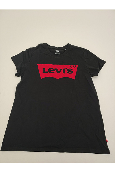 LEVIS Dámské bavlněné tričko s krátkým rukávem a nápisem | LEVIS | obrázek 2