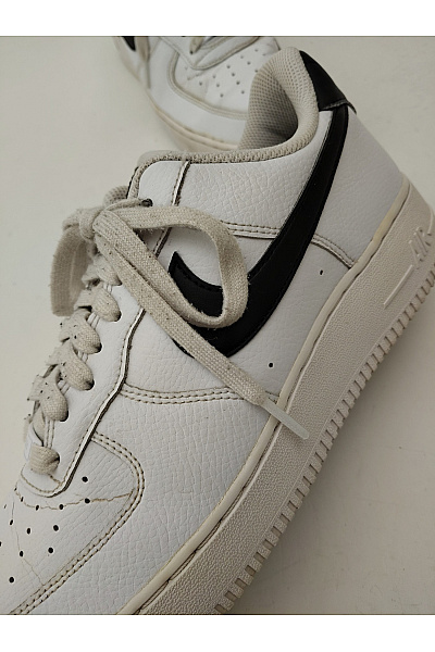 Nike Pánské tenisky Air Force 1 '07 Low (White/Black) Bílé Velikost US 42,5 | Nike | obrázek 6