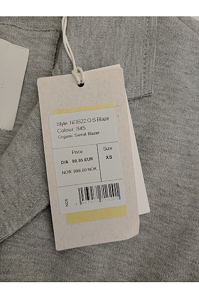 RICH&ROYAL Šedý dámský blejzr vypasovaný ležérní Vel. XS | RICH&ROYAL | obrázek 7