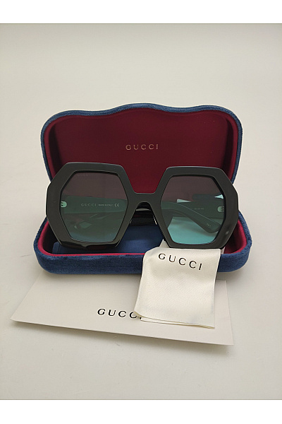 GUCCI Oversized sluneční brýle geometrický tvar luxusní | GUCCI | obrázek 2
