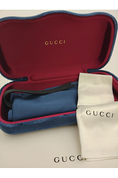 GUCCI Oversized sluneční brýle geometrický tvar luxusní | GUCCI | obrázek 4