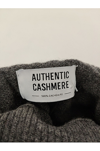 AUTHENTIC Dámský šedý kašmírový rolák basic Vel. L | AUTHENTIC | obrázek 6