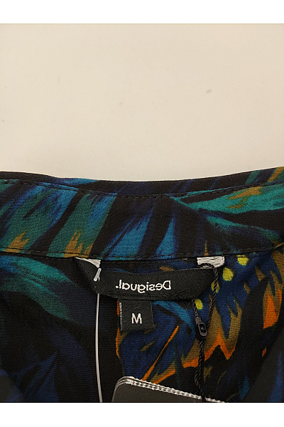 DESIGUAL Dámská košile s dlouhým rukávem potiskem vzorovaná ležérní Vel. M | DESIGUAL | obrázek 6