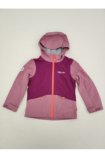 TROLLKIDS Dívčí outdoorová softshellová bunda Vel. 116 | TROLLKIDS | obrázek 2