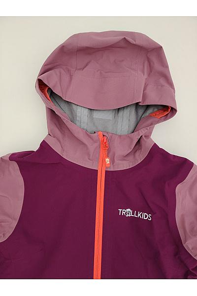 TROLLKIDS Dívčí outdoorová softshellová bunda Vel. 116 | TROLLKIDS | obrázek 5