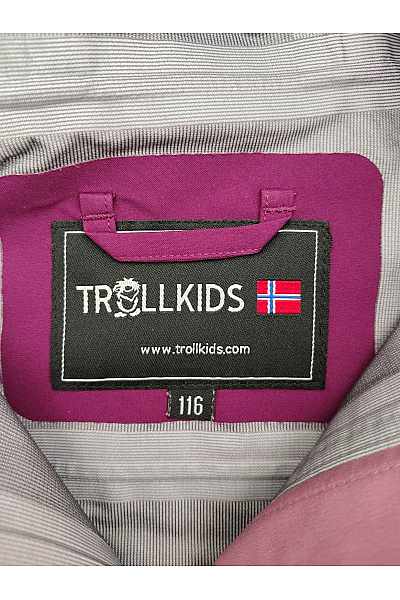 TROLLKIDS Dívčí outdoorová softshellová bunda Vel. 116 | TROLLKIDS | obrázek 9
