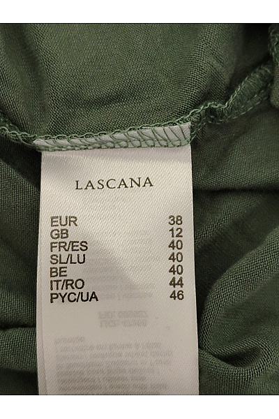Lasca Khaki zavinovací letní šaty s krátkým rukávem Velikost EU 38 | Lasca | obrázek 4
