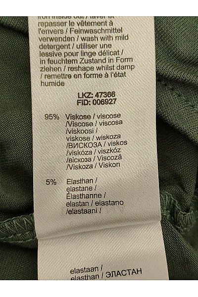 Lasca Khaki zavinovací letní šaty s krátkým rukávem Velikost EU 38 | Lasca | obrázek 5