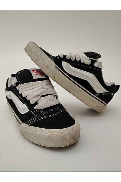 Vans tenisky Knu Skool Černobílé Vel. 38.5 | Vans | obrázek 4