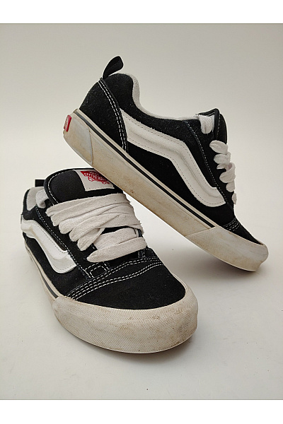 Vans tenisky Knu Skool Černobílé Vel. 38.5 | Vans | obrázek 5