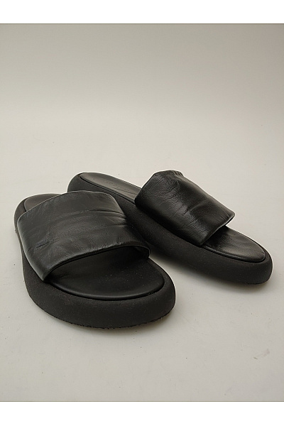 Dámské kožené pantofle na platformě Velikost EU 40 | Unimoda | obrázek 2