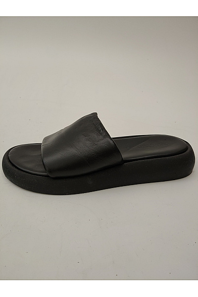 Dámské kožené pantofle na platformě Velikost EU 40 | Unimoda | obrázek 4