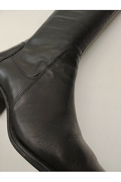 VAGABOND Černé elegantní vysoké kozačky na podpatku se špičatou špičkou Vel. 39 | VAGABOND | obrázek 8