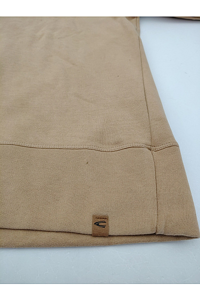 Camel active Bavlněná dámská oversized mikina s kapucí hnědá Velikost XXL | camel active | obrázek 4