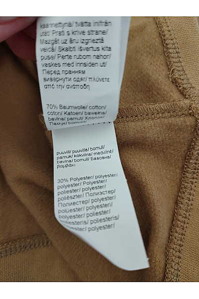 Camel active Bavlněná dámská oversized mikina s kapucí hnědá Velikost XXL | camel active | obrázek 7
