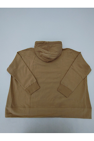 Camel active Bavlněná dámská oversized mikina s kapucí hnědá Velikost XXL | camel active | obrázek 8