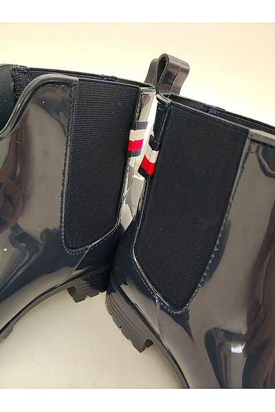 TOMMY HILFIGER Dámské kotníkové gumové holínky chelsea Vel. EU 37 | TOMMY HILFIGER | obrázek 10
