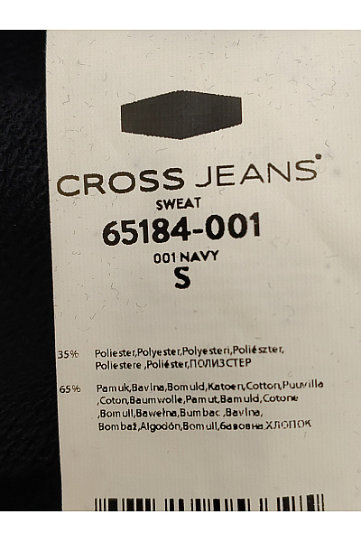 Cars Jeans Černá bavlněná mikina s kapucí a potiskem Velikost EU 36 | Cars Jeans | obrázek 5