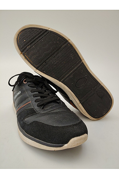 JACK & JONES Pánské tenisky & JFW Spirit Runner Černé Velikost 46 | JACK & JONES | obrázek 3