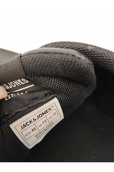 JACK & JONES Pánské tenisky & JFW Spirit Runner Černé Velikost 46 | JACK & JONES | obrázek 9