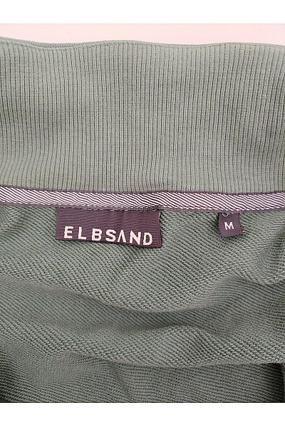 ELBSAND Pánská khaki bavlněná mikina na zip se stojáčkem Vel. M | ELBSAND | obrázek 7