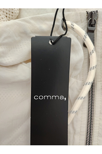COMMA Béžová lehká větrová bunda s kapucí se zipem Velikost DE S | COMMA | obrázek 6