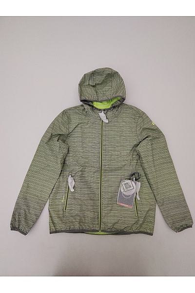 Killtec Dámská khaki sportovní větrová bunda s kapucí na zip Vel. DE 40 | killtec | obrázek 2