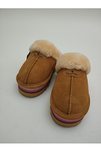 Bearpaw Hnědé dámské válenky s kožíškem na platformě Vel. US 6 | Bearpaw | obrázek 3