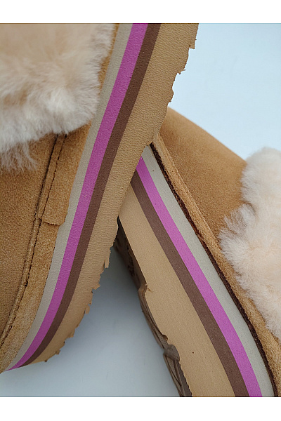 Bearpaw Hnědé dámské válenky s kožíškem na platformě Vel. US 6 | Bearpaw | obrázek 8