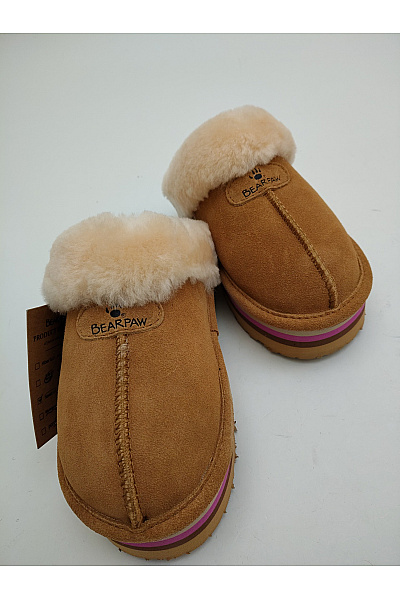 Bearpaw Hnědé dámské válenky s kožíškem na platformě Vel. US 6 | Bearpaw | obrázek 9