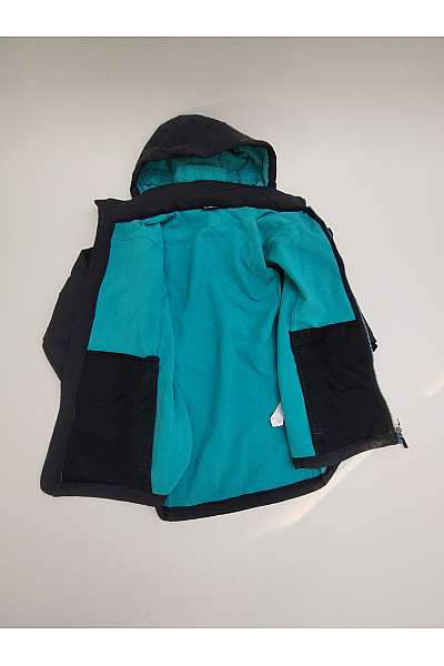 CMP Černá dámská softshellová bunda s kapucí na zip Vel. XL | CMP | obrázek 7