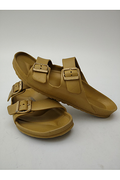 Birkenstock Pánské khaki pantofle s přezkou letní volnočasové otevřenou špičkou Velikost EU 45 | Birkenstock | obrázek 4