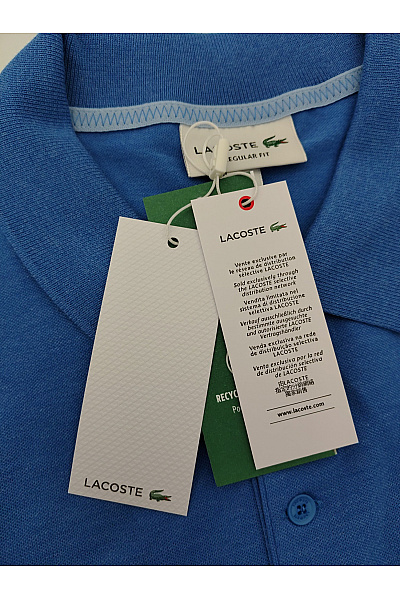 LACOSTE Pánské bavlněné polo tričko s krátkým rukávem a potiskem Vel. M | LACOSTE | obrázek 7